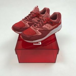 END. X SAUCONY GRID 9000 'RED NOISE' MEN'S 10.5